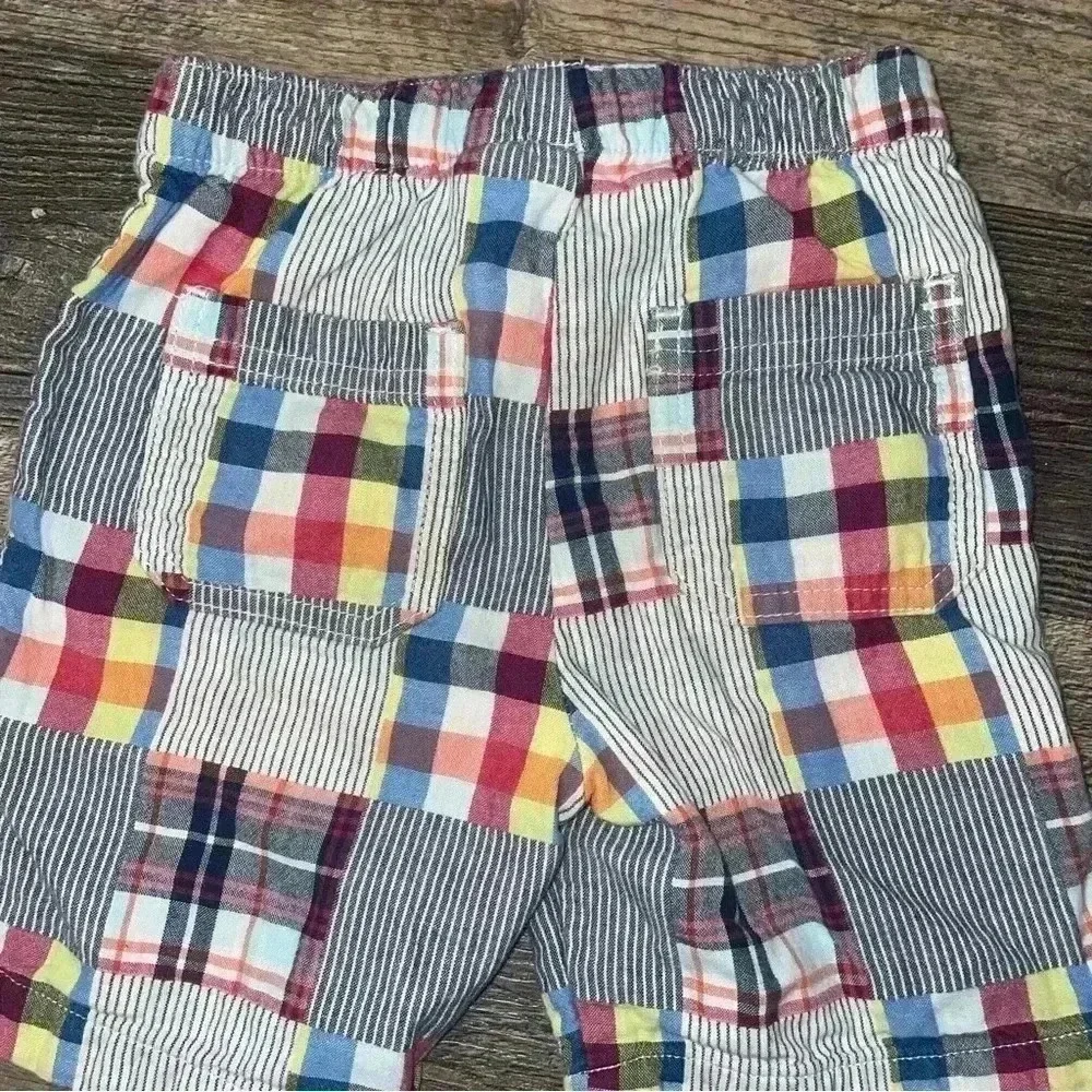 Boys Nautica Plaid print shorts size 18months